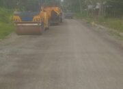 Progres Longsegment Jalan Kabobona Diperkirakan Capai Bobot Diatas 50 persen