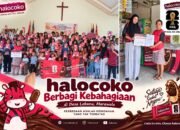 Halocoko Berbagi Kebahagiaan, Hangatkan Suasana Anak-Anak di Desa Lebanu