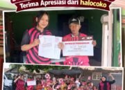 Kios Dirga Mamboro Terima Apresiasi halocoko, Semarakkan Warga Lewat Kegiatan Bersama