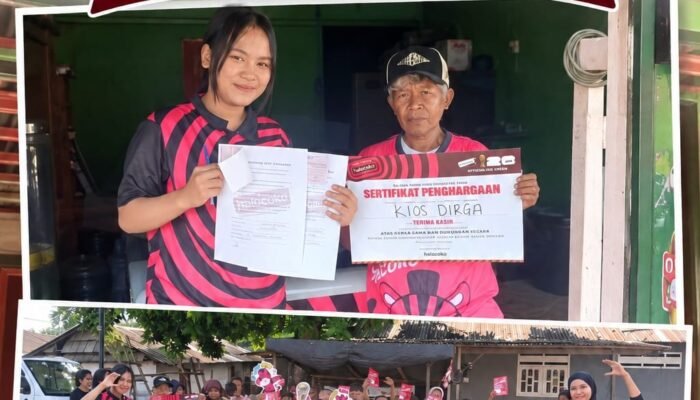 Kios Dirga Mamboro Terima Apresiasi halocoko, Semarakkan Warga Lewat Kegiatan Bersama