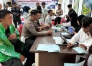 Ratusan Peserta Berbagai Kalangan Ikut Aksi Kemanusian Jelang Hari Lalu Lintas ke-71 di Sulteng